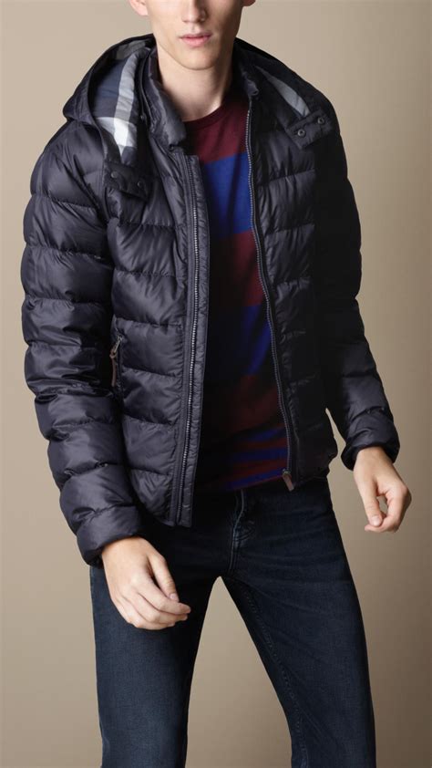 burberry london down jacket|Burberry men's jackets on sale.